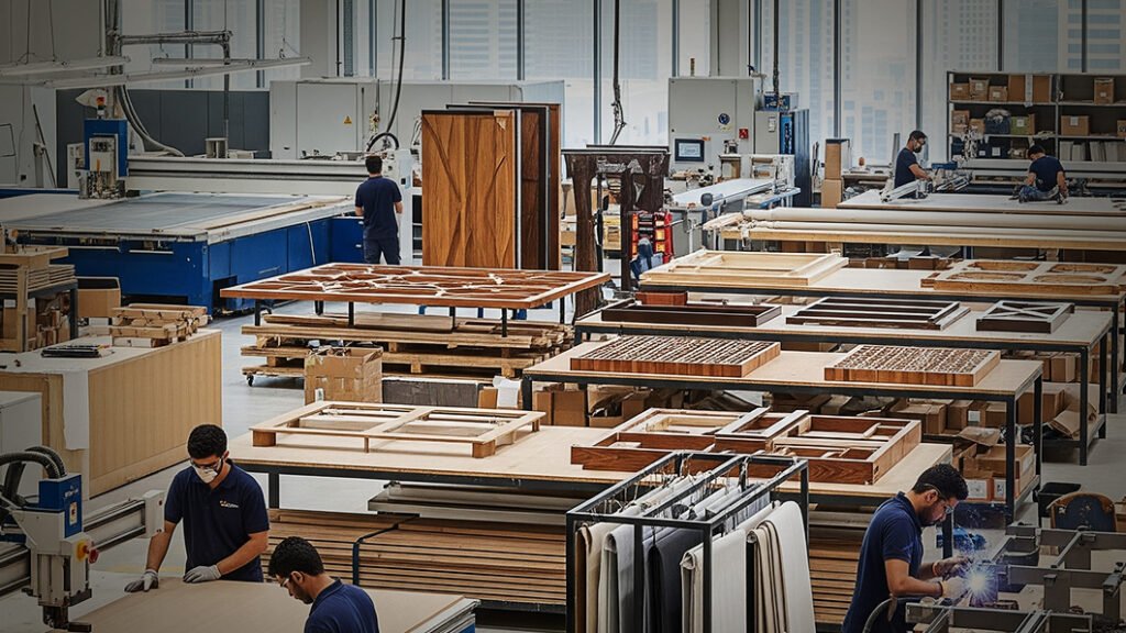 Master Line’s Manufacturing Journey: From Raw Materials to Finished Interiors in Dubai